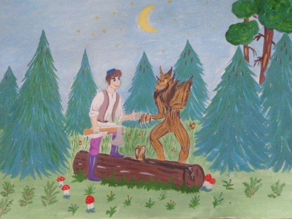 Рисунок Габдула Тукая Шурале