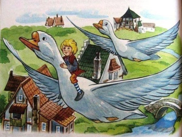 Лагерлеф приключения Нильса с дикими гусями