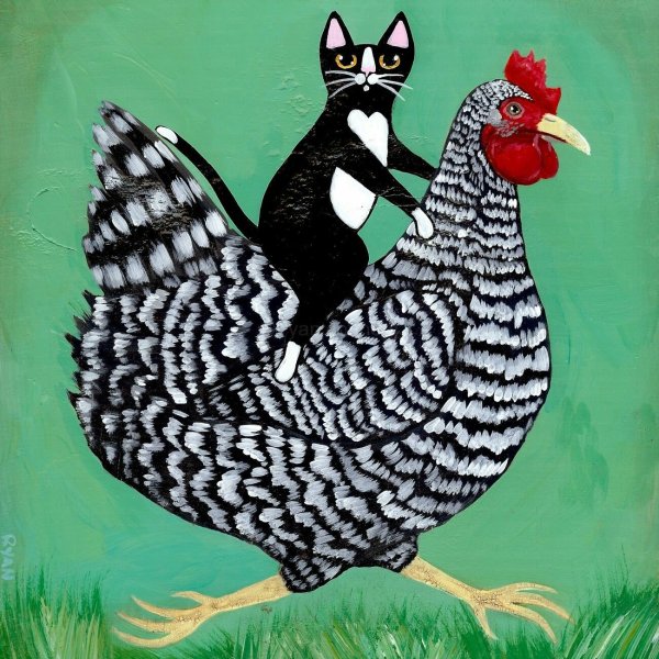 Кошка и Курочка
