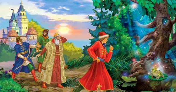 Сказочный пазл Царевна-лягушка