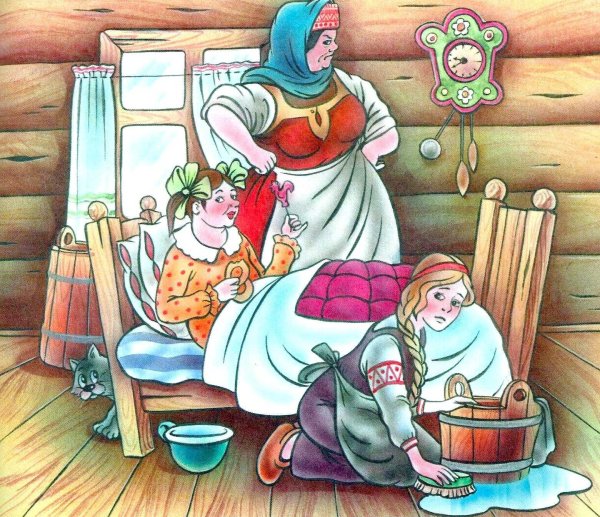 Мачеха и падчерица из Морозко
