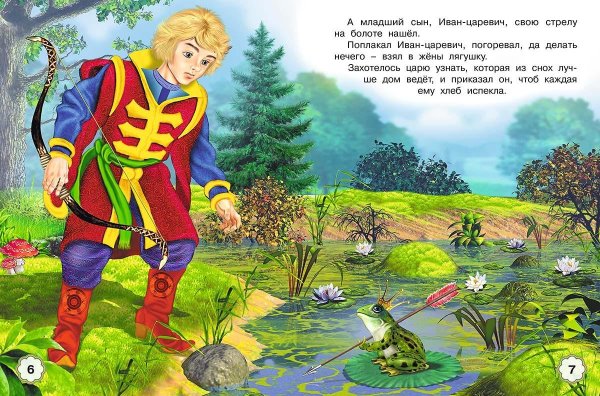 Иван Царевич стрела лягушка