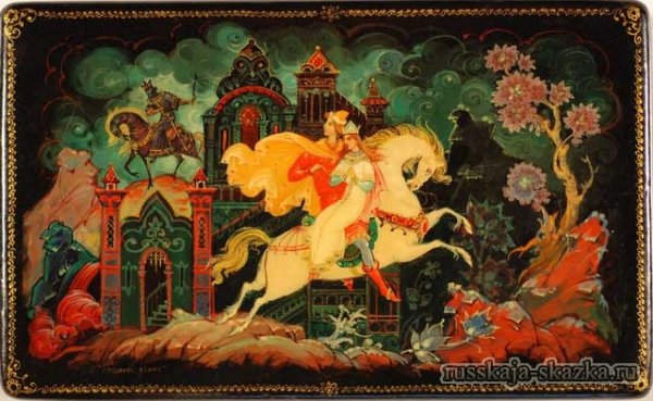 Царевна лебедь и Царевич Палех