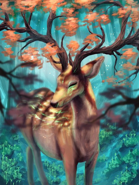 Олений Король аниме