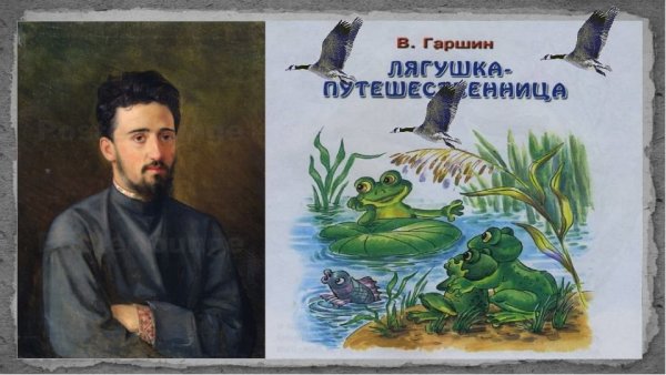 Писатель Гаршин лягушка путешественница
