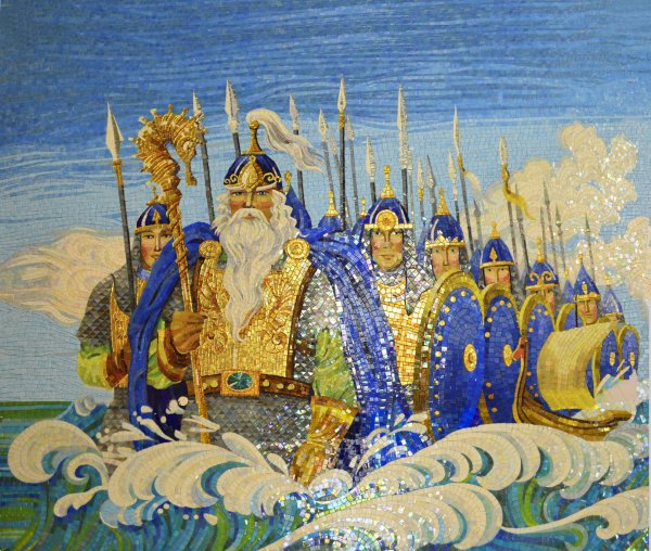Богатырь мозаика