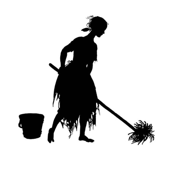 Arthur Rackham silhouettes