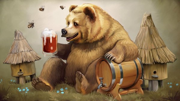 Медведь иллюстрация