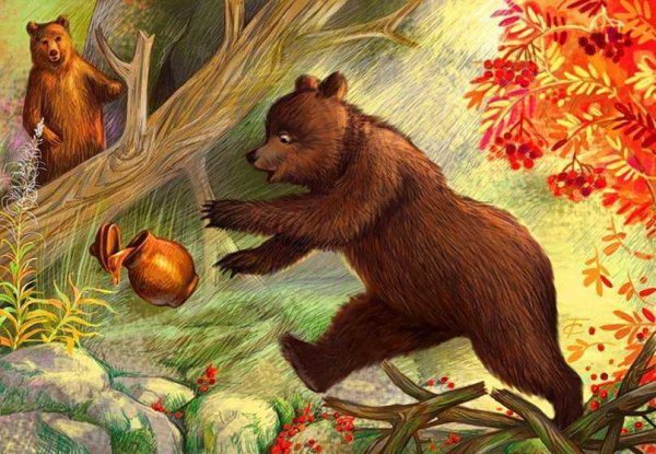 Сказка о Медведице Пушкина