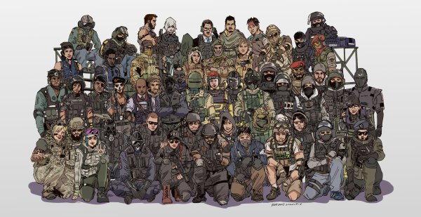 Спецназ Rainbow Six Siege Art