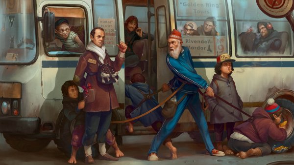 Тони Сарт художник Властелин колец