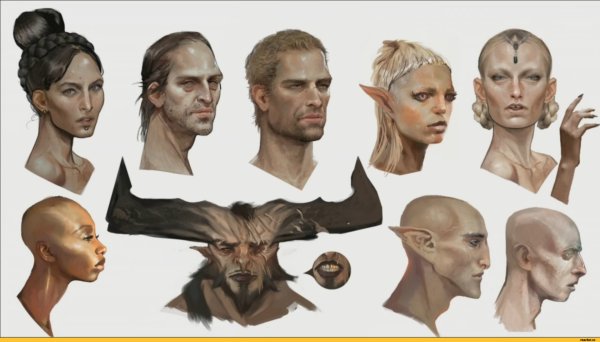 Концепт арт Dragon age Inquisition