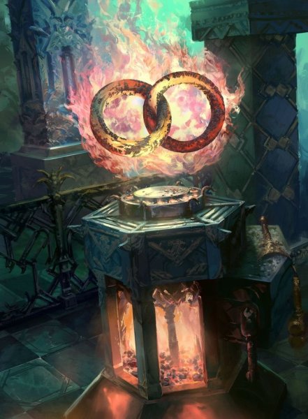 Легендарный артефакт MTG Art