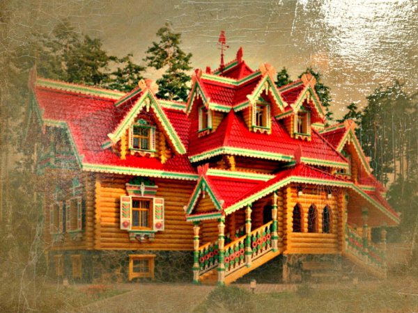 Терем древняя Русь лес