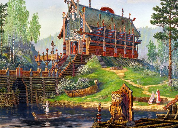 Всеволод Иванов художник Ведическая Русь