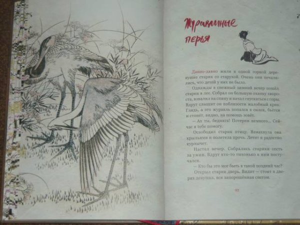 Рассказ Журавлиные перья
