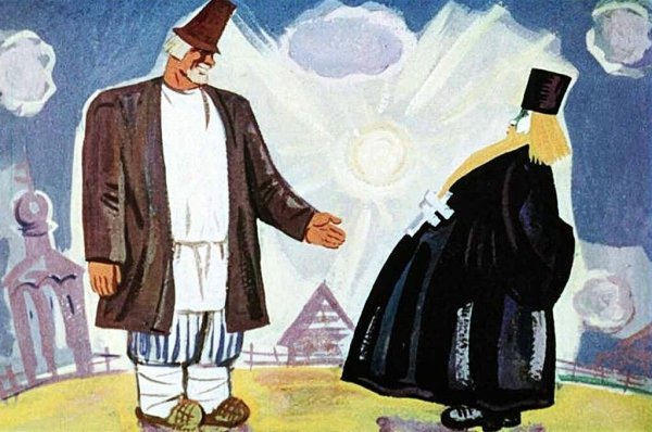 Поп и работник Балда