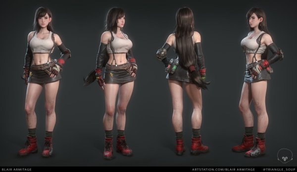 Tifa Lockhart 3d