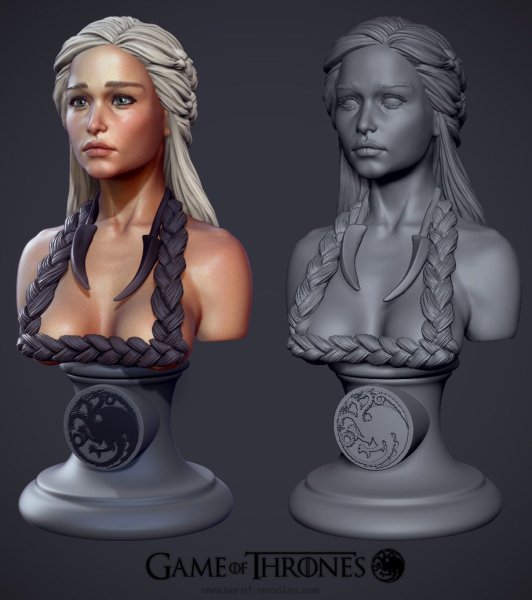 Дейенерис Таргариен 3d