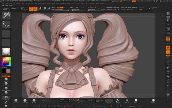 Программа для 3д моделирования Zbrush