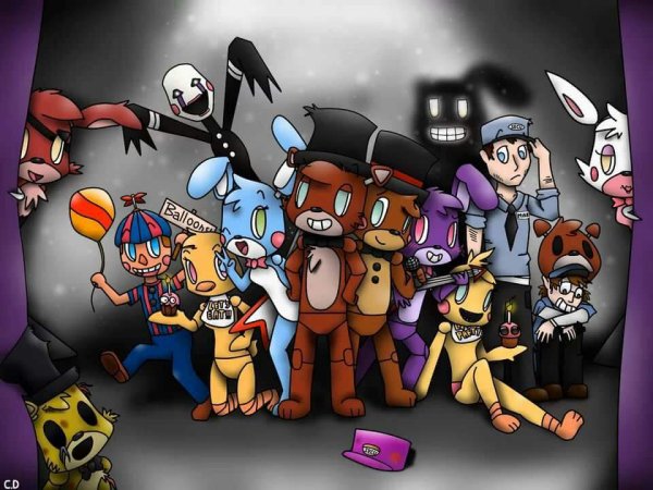 FNAF 2 герои