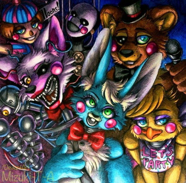 Mizuki t a FNAF Лефти