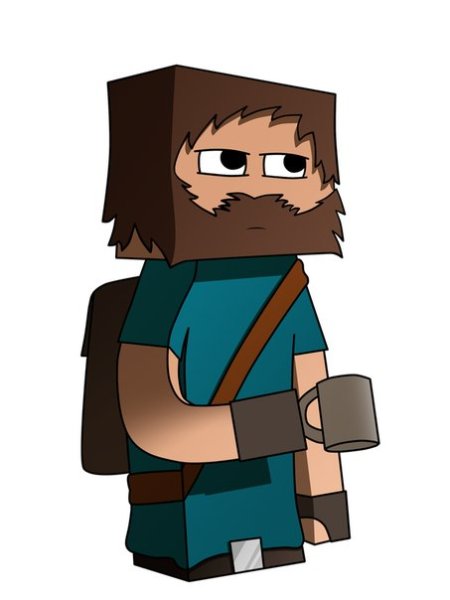 Minecraft Стив арт