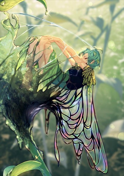 Богомол Monster girl Insectoid