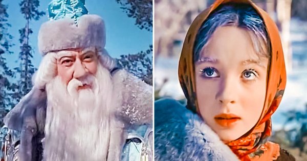 Настенька мультфильм Морозко
