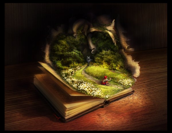 Книга сказок арт