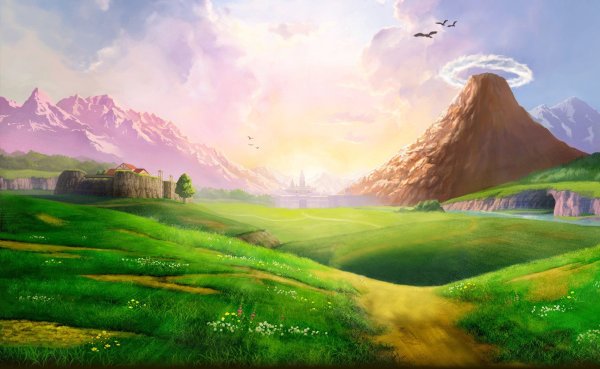 Zelda Ocarina of time гора