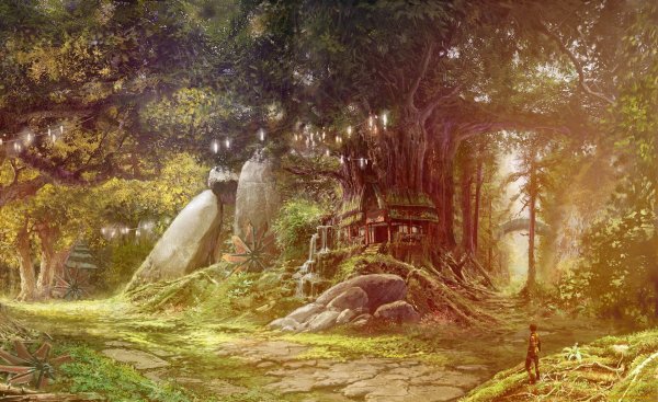 Эльфийский лес (Elfin Forest), Калифорния