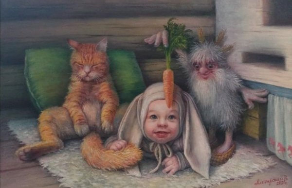 Вячеслав Алатырский кот и Домовой