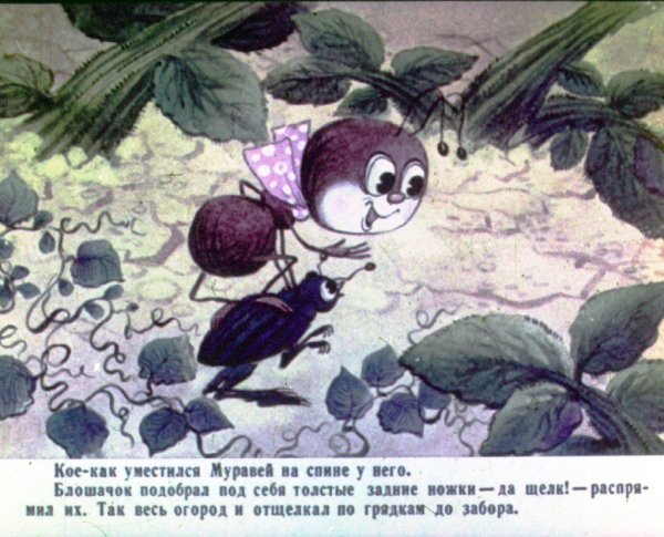 Как муравьишка домой спешил Главная мысль