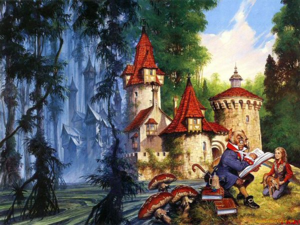 Замок сказочного героя