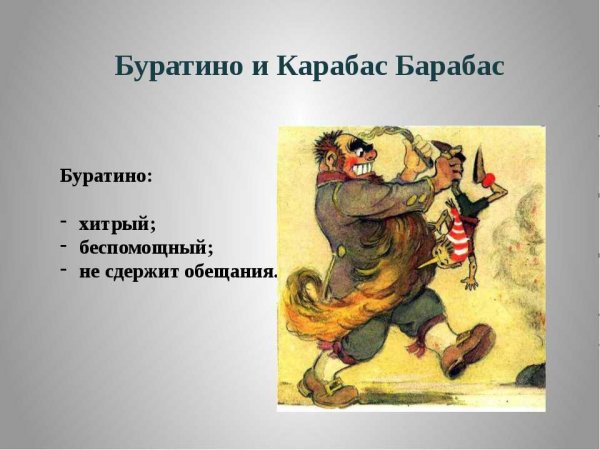 Характеристика Карабаса Барабаса