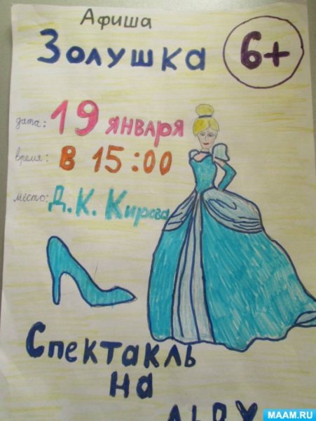 Афиша рисование