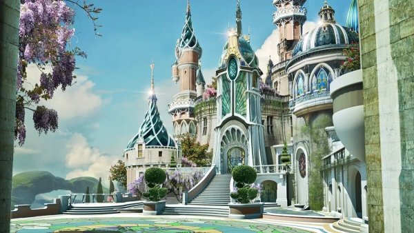 Сказочные замки архитектура