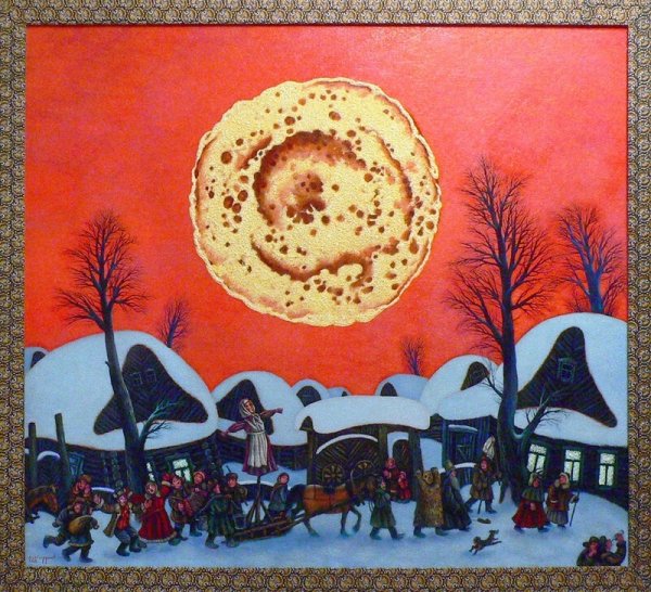 Масленица в живописи. Шаймарданов