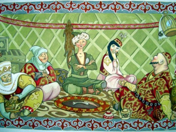 Жадный бай и Алдар косе