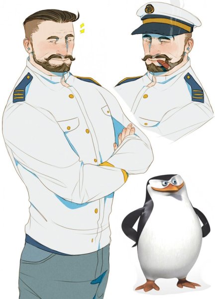 Шкипер Пингвин хуманизация