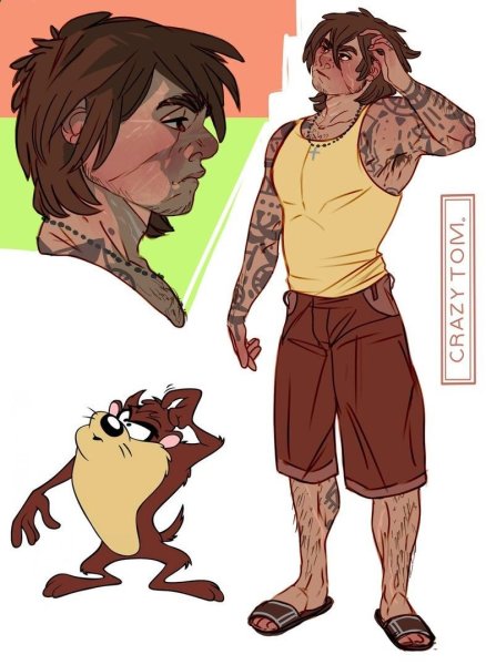 CRAZYTOM хуманизация Король Лев