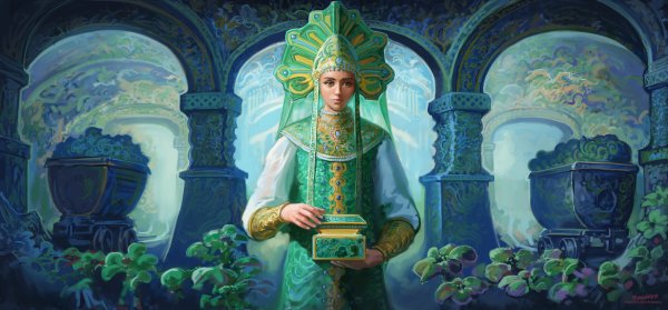 Хозяйка медной горы арт природа