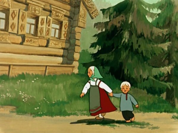 Гуси-лебеди сказка Аленушка