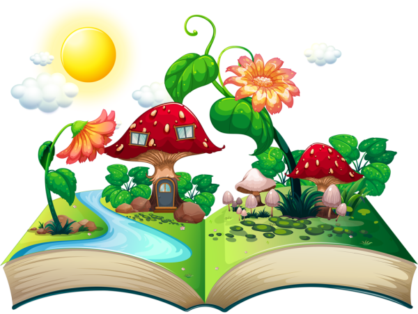 Раскрытая книга сказок