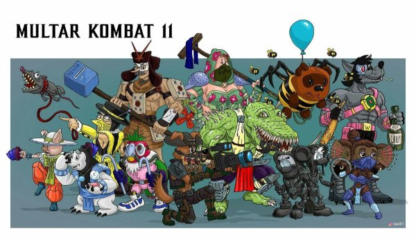 Герои советских мультфильмов в мортал комбат