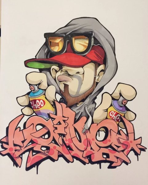 Граффити рисунки