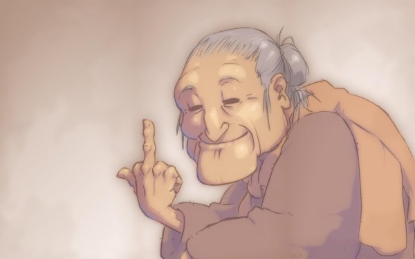 Аниме старик