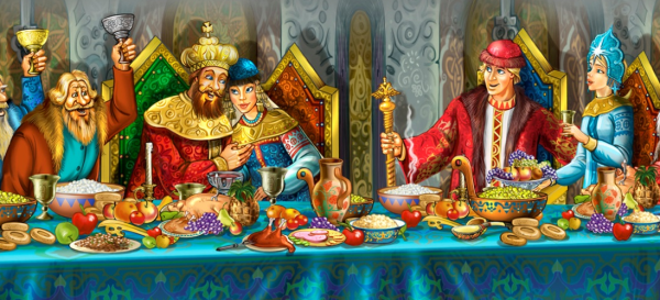 Царский пир на Руси