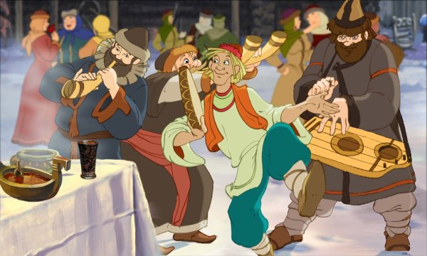 Мультфильм князь Владимир пир